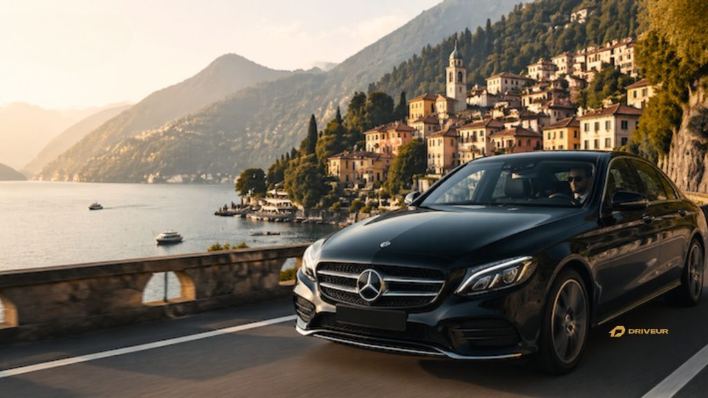 Private Chauffeur from Malpensa to Lake Como travel in Style